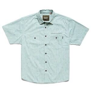 Howler Brothers Shirt Men Size Small Aransas Prickly Pear Print Short Sleeve